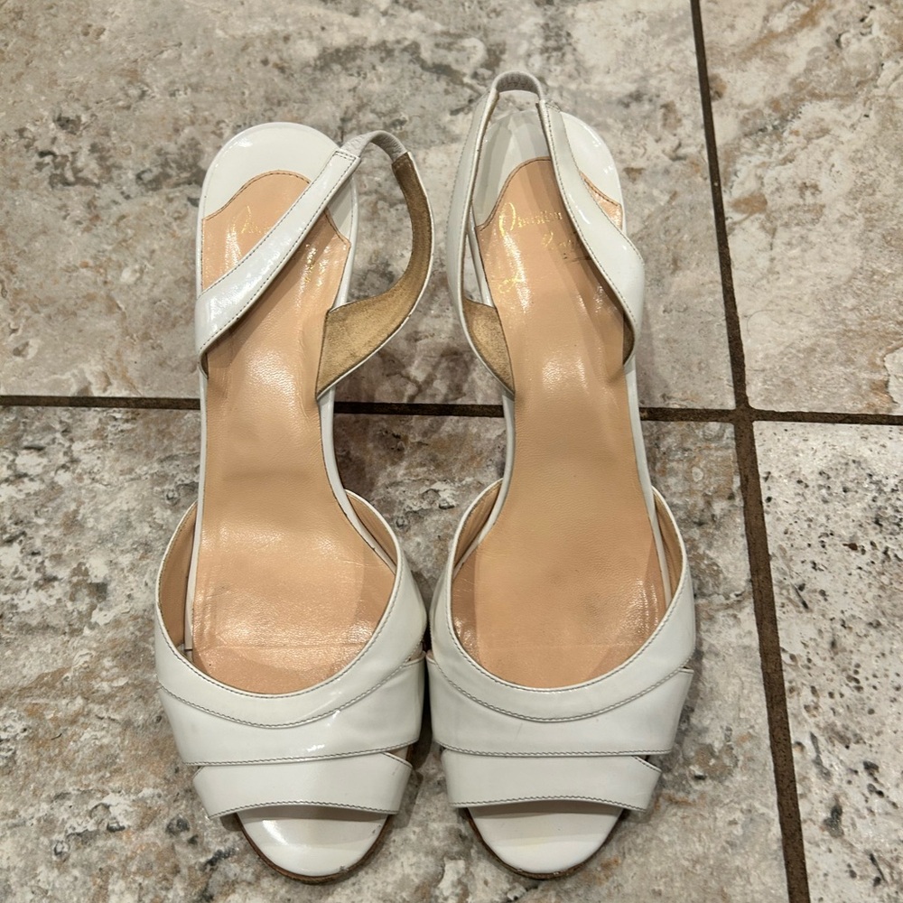 Christian Louis Vuitton Slingback Heels